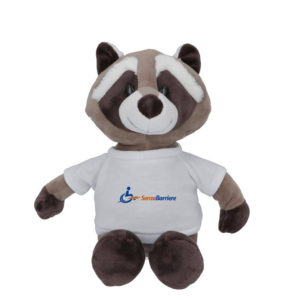 Procione di peluche
